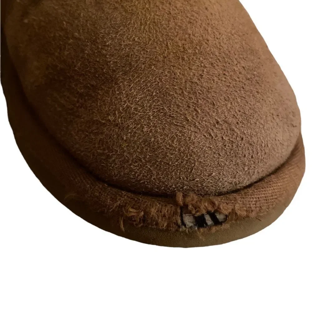 Ugg Short Bailey Button Boots Tan Size 8